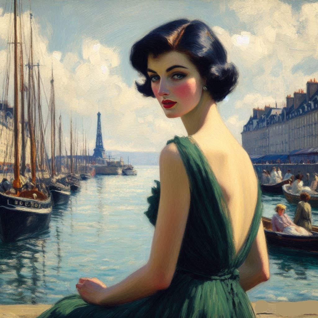 " ... she gets you on her wave length and lets the river ans...