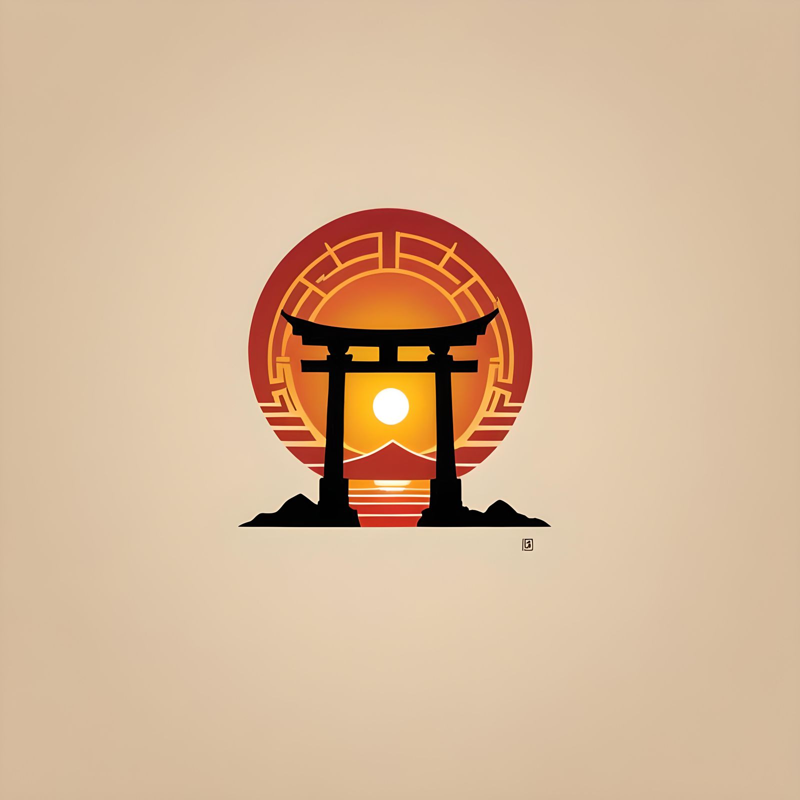 Torii Gate Application Launcher Icon