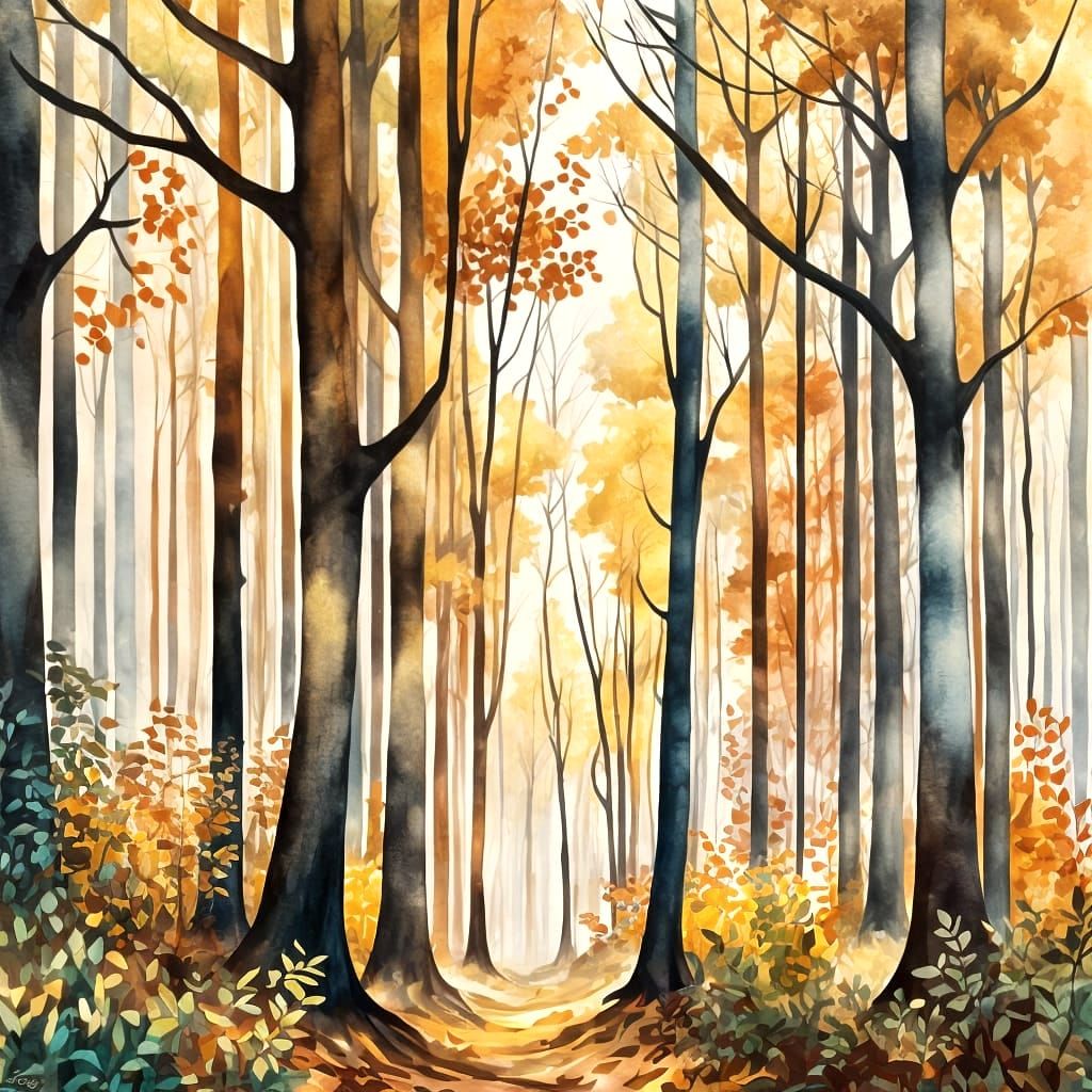 A Walk in the Woods  by @tttggg