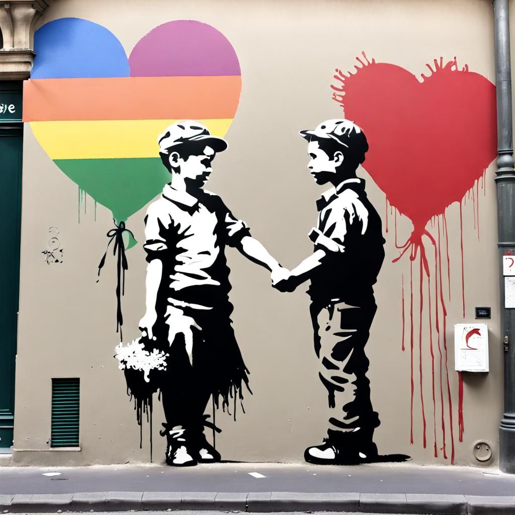 Pride Mural  by @Yanciepants