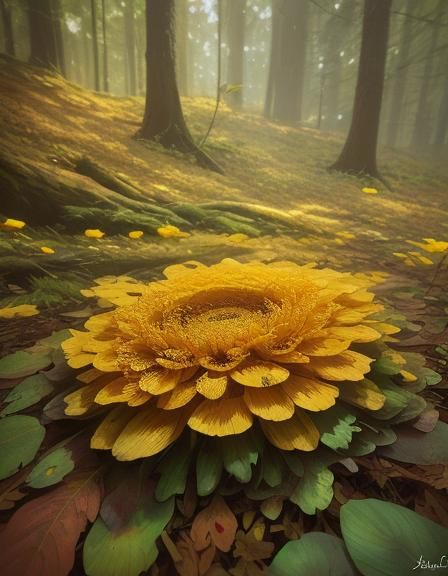 "They're a short plant, so they spread out to be visible. Nature is a wonderful problem solver"