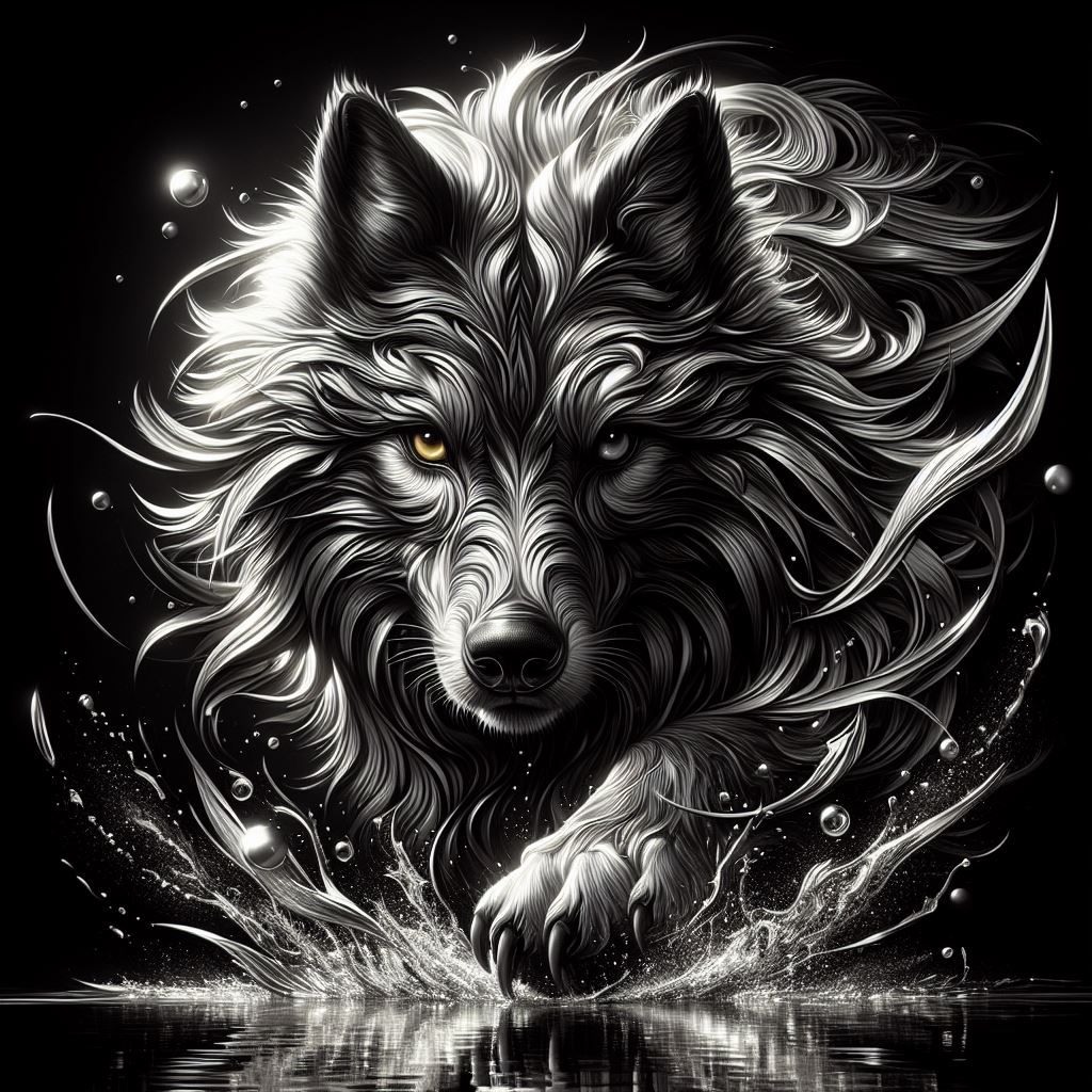 Wolf  by @Dorian