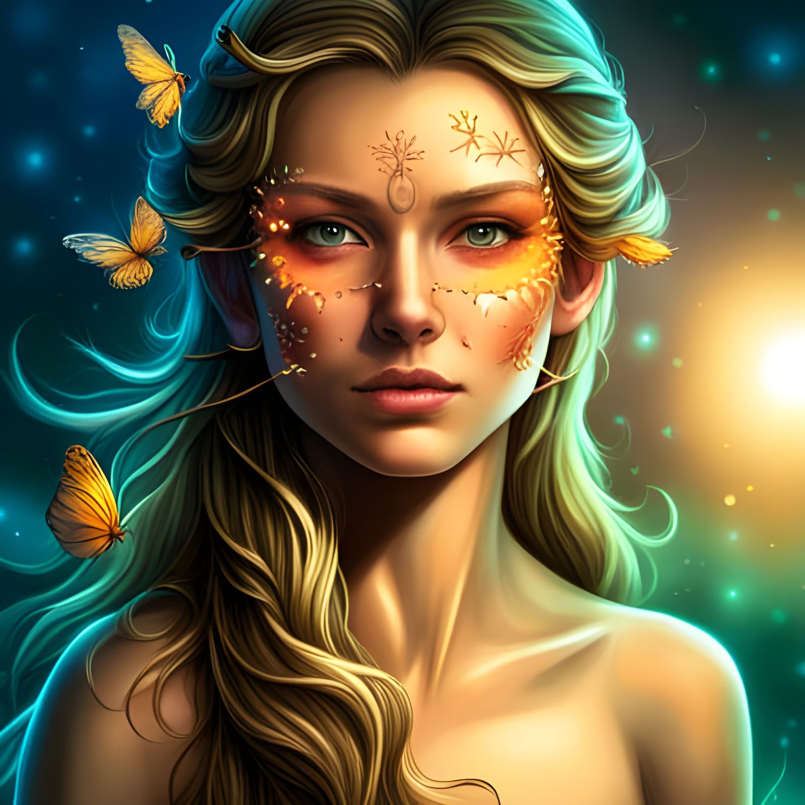 Beautiful Goddess  by @Huckleberry 