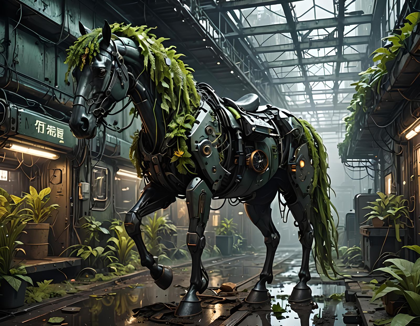 robot horse  by @dma