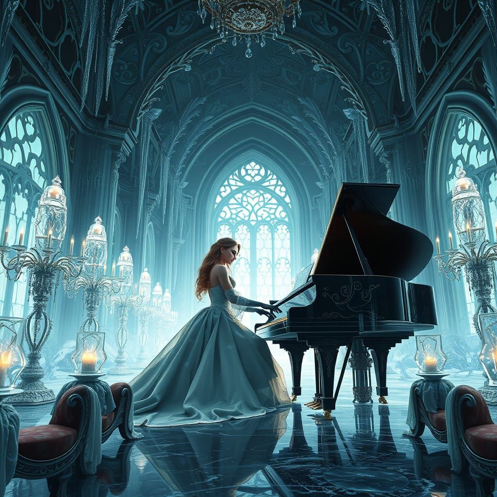 Majestic Fantasy Concert in a Frosty Mansion