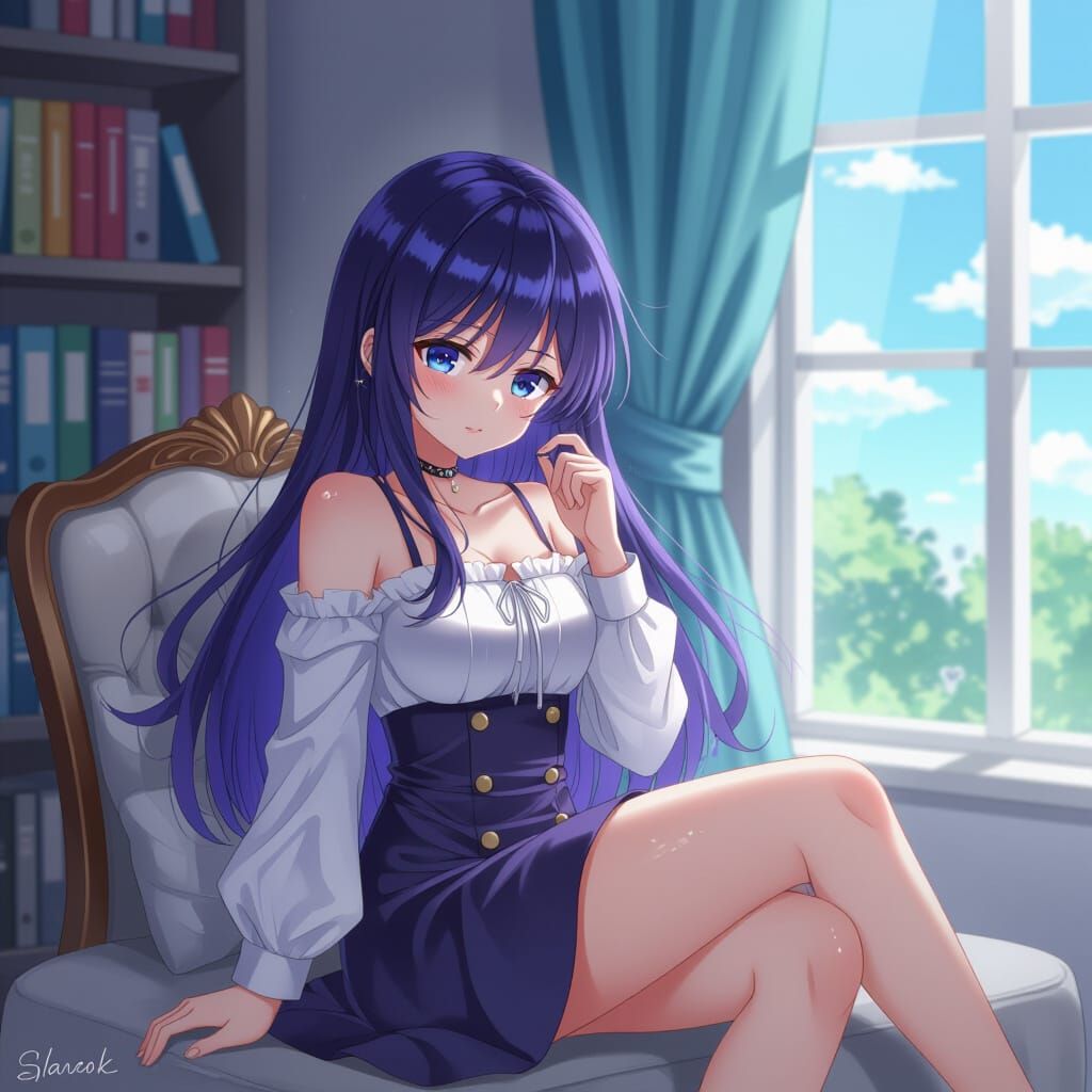 Colorful Parrots in Romantic Oil Painting Style