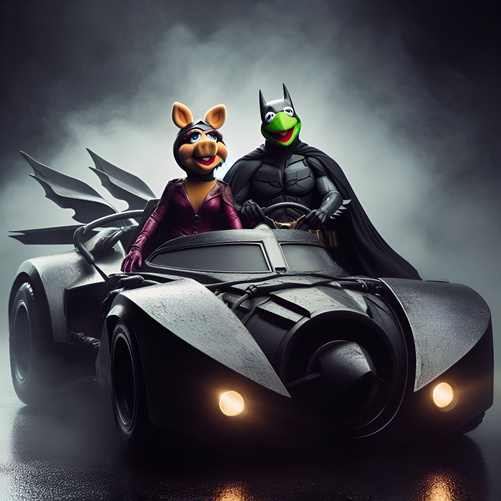 BatFrog and Miss PiggyBat