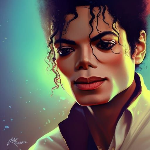 Michael Jackson Ai Generated Artwork Nightcafe Creator