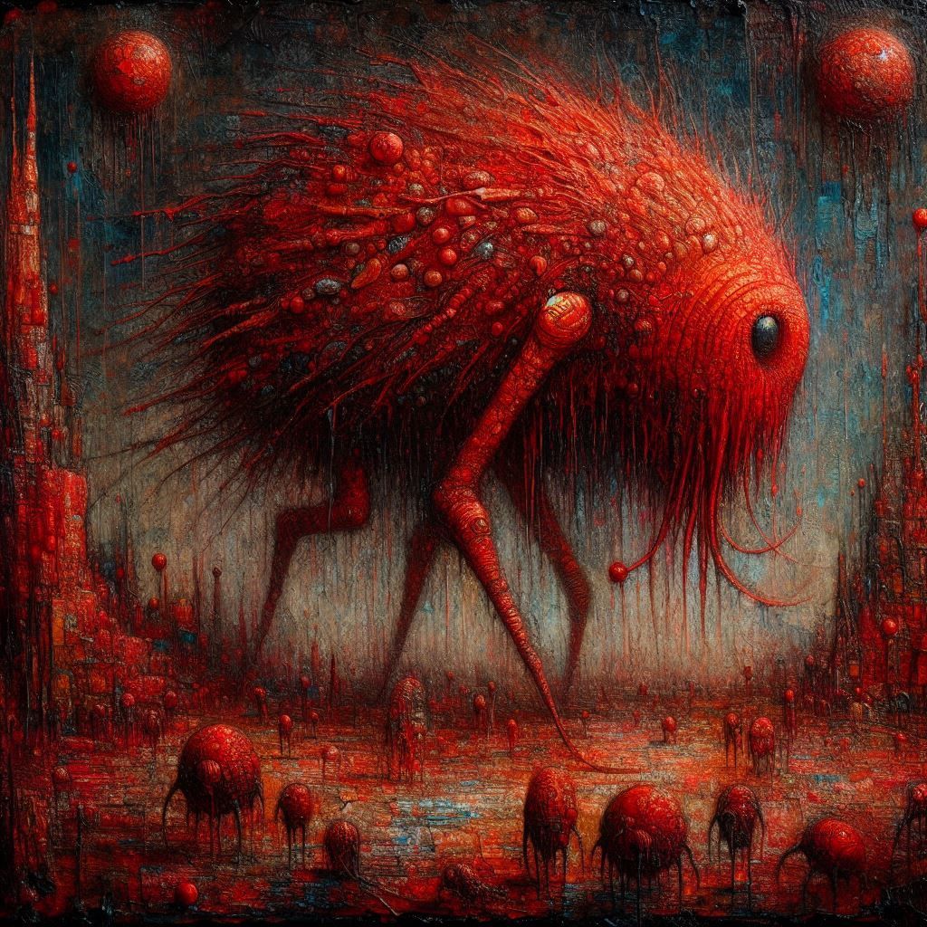 Red creature