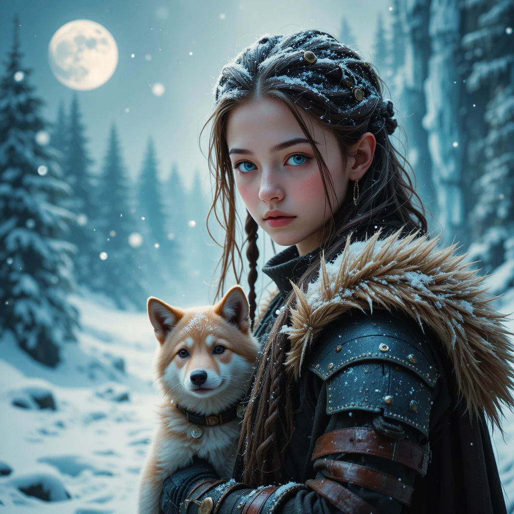 Warrior & her wolf pub