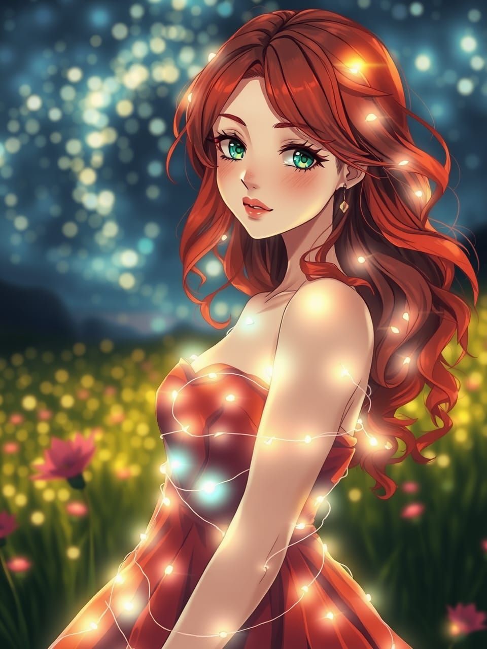 Sparkling dress Akane