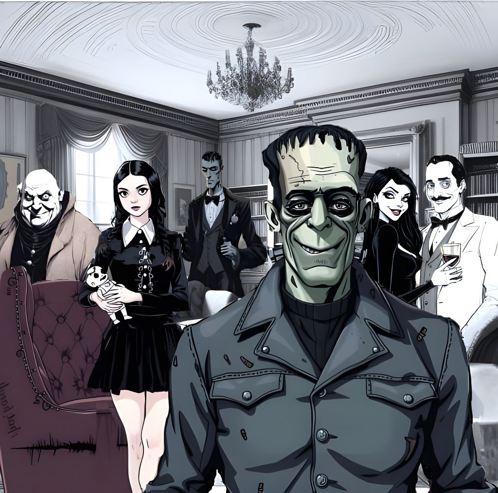 After Introducing Himself to the New Neighbors, Herman Munst...