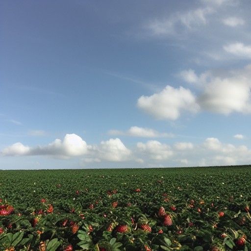 Strawberry Skies