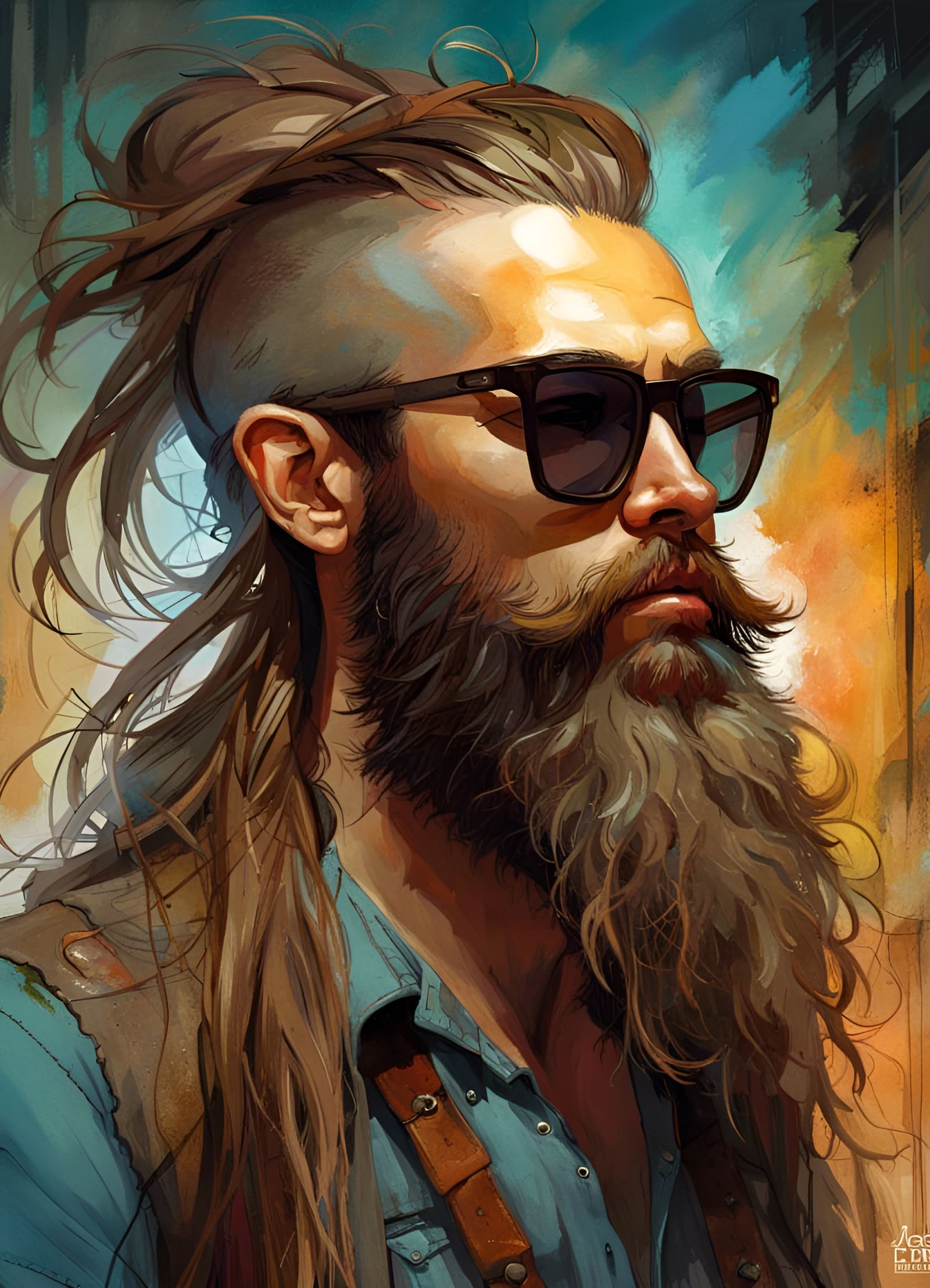 Punk Hipster   by @Thombmx