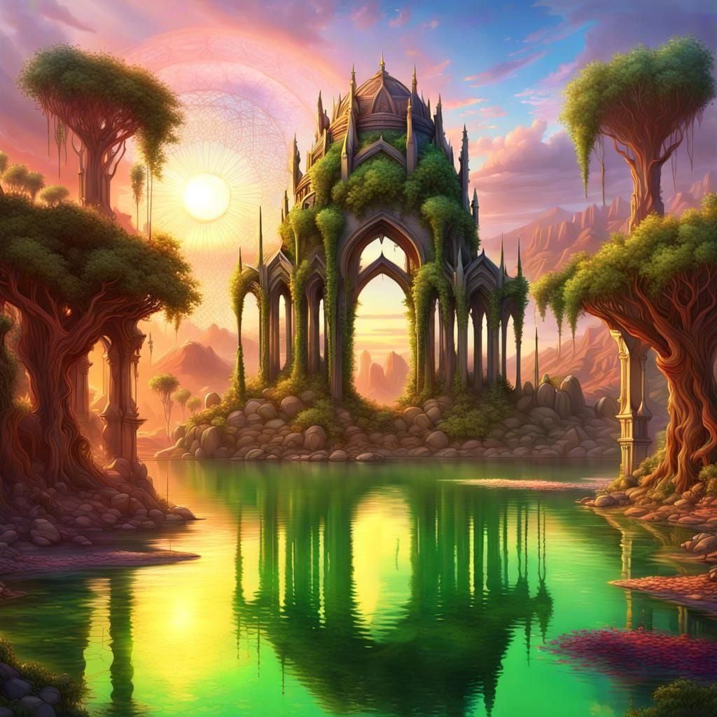 The Oasis   by @ELENRIEL