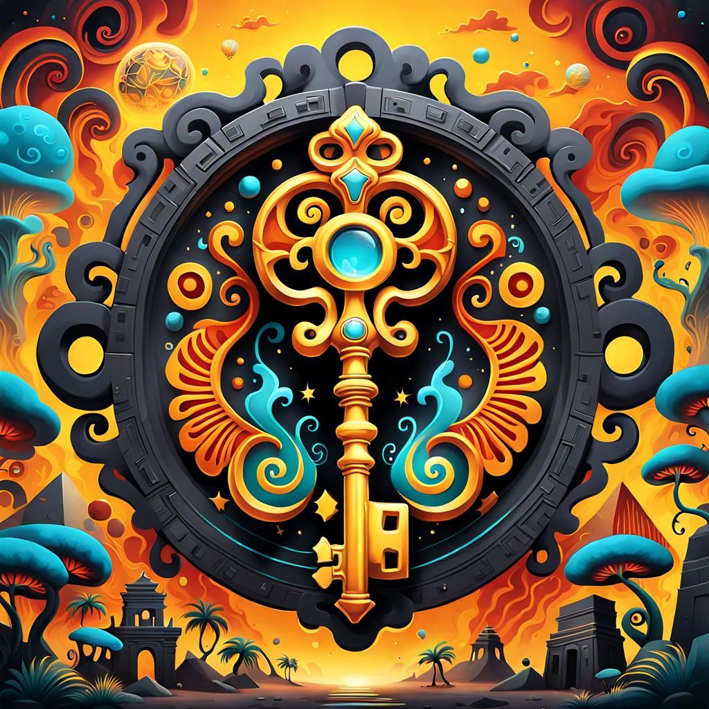 Secret Key  by @Basic_Shmasic