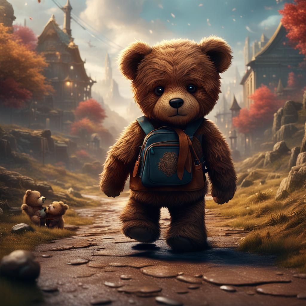 War teddy - AI Generated Artwork - NightCafe Creator