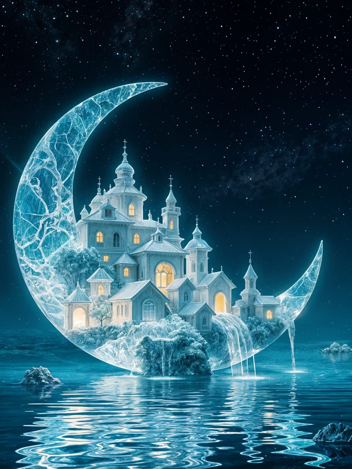 Ethereal Moon Flow  by @Ria Hagane