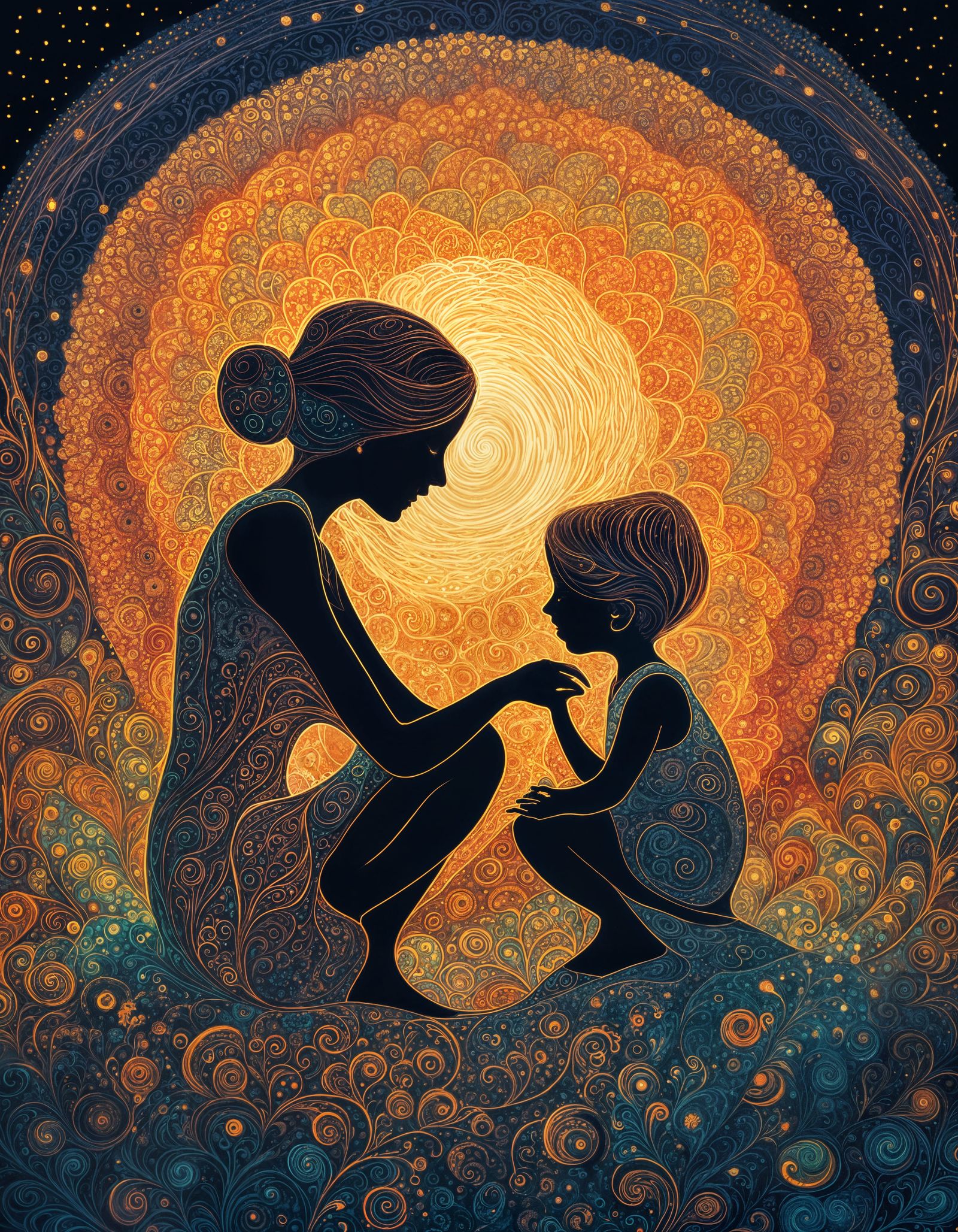 Mother's wisdom   by @Bunnzo