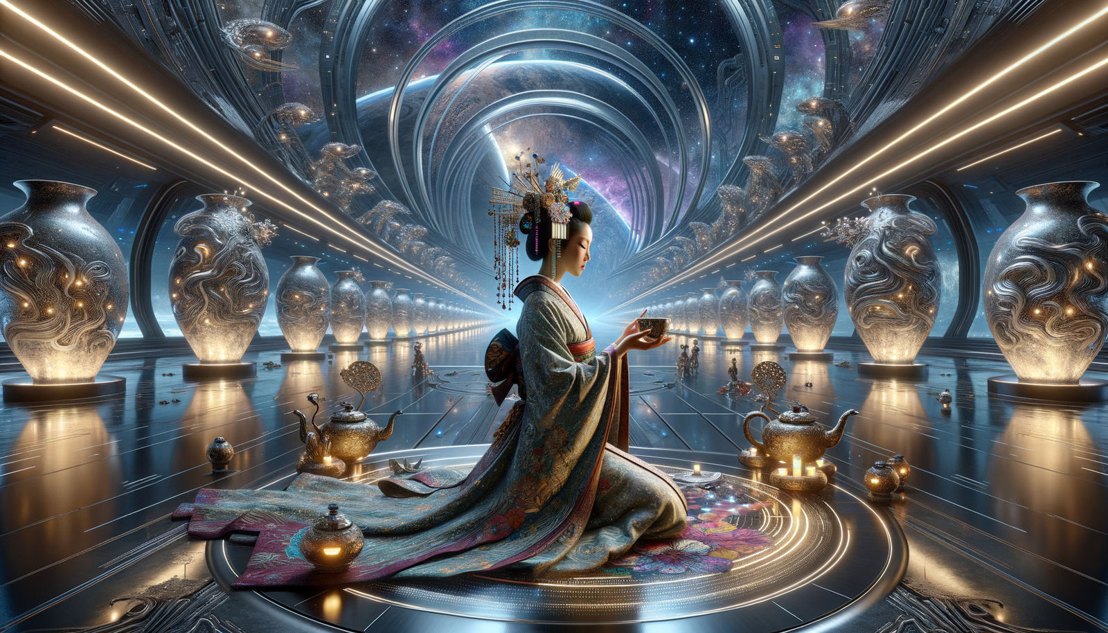 Celestial Geisha Girl