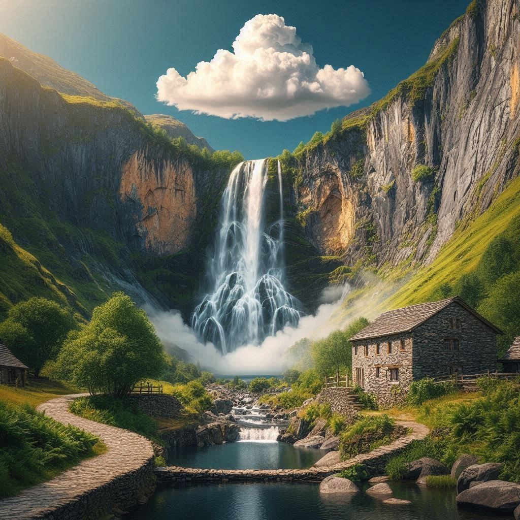 "Whispering Falls Haven"