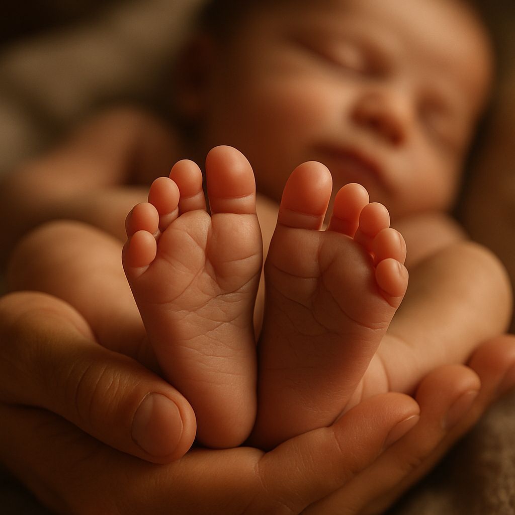 Newborn Feet  by @TheStarWarsNerd