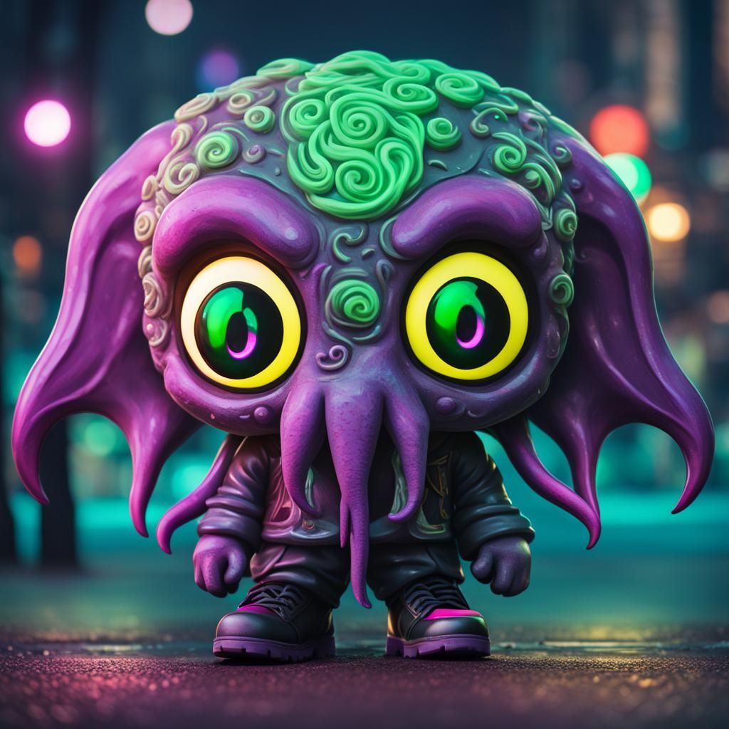 Adorable cthulu - AI Generated Artwork - NightCafe Creator