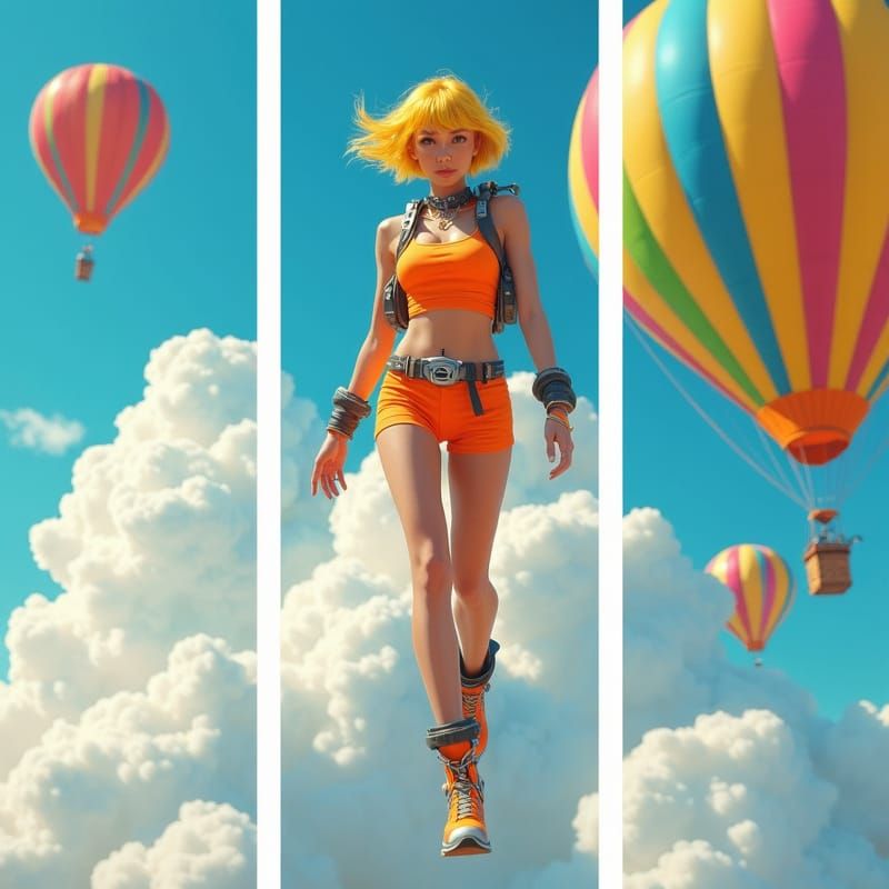 Revisualizing old work - fly with me