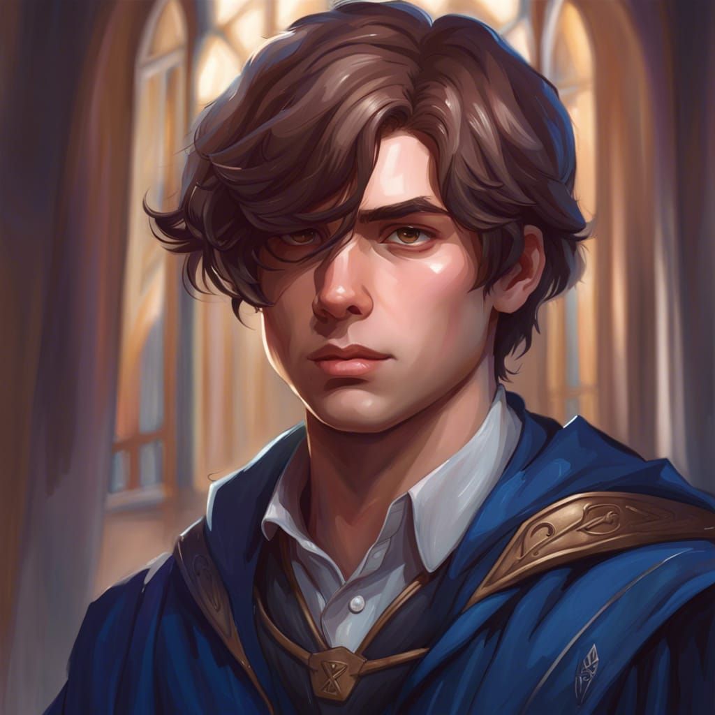 ravenclaw boy - AI Generated Artwork - NightCafe Creator