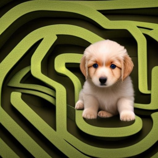 This maze doesn't seem to be much of a challenge