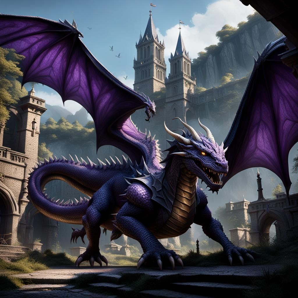 Dragon Rider at War College: Dark Fantasy Concept Art