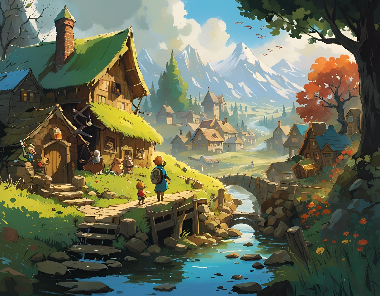 Home Sweet Hyrule  by @Quiet Volcano
