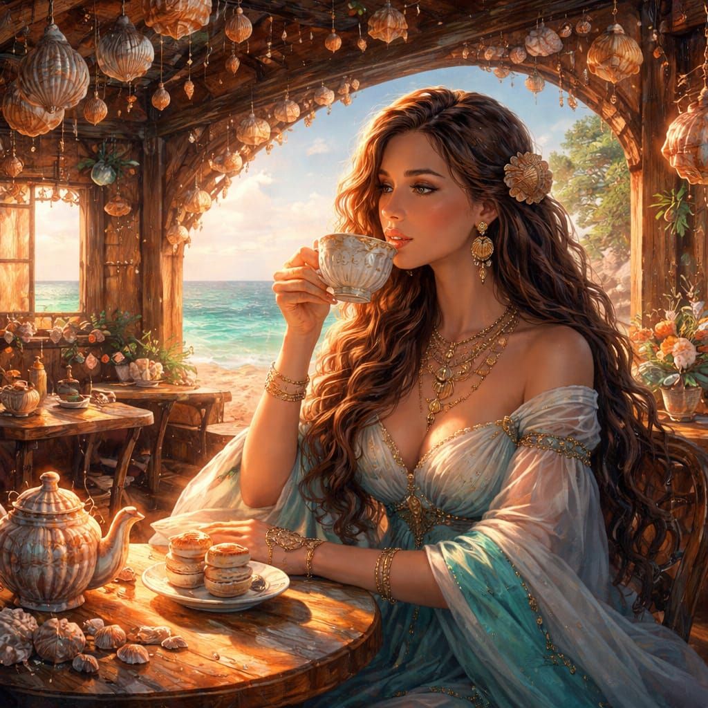 Sea Shell Cafe  by @Kindly Offer