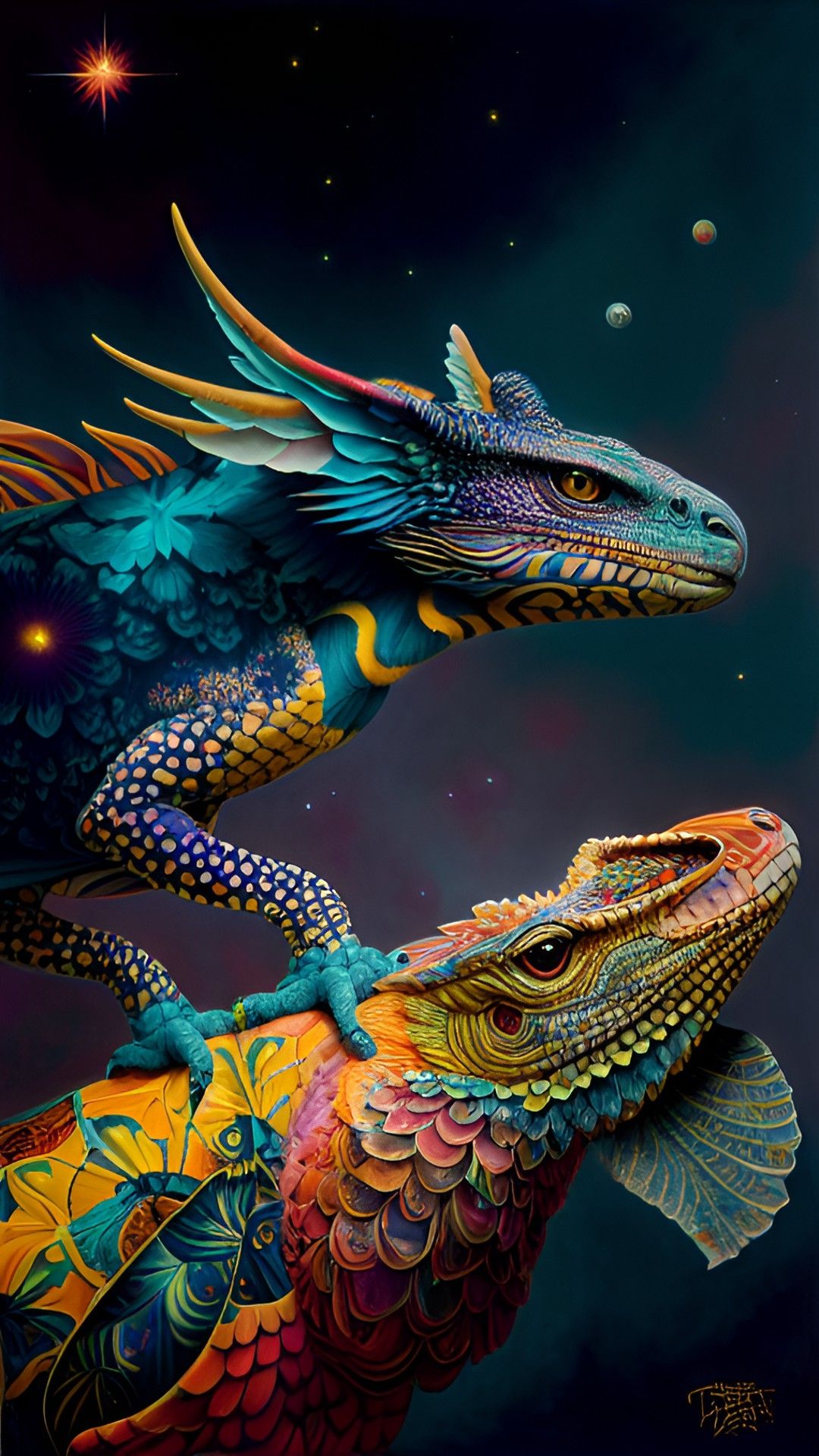 Space reptile