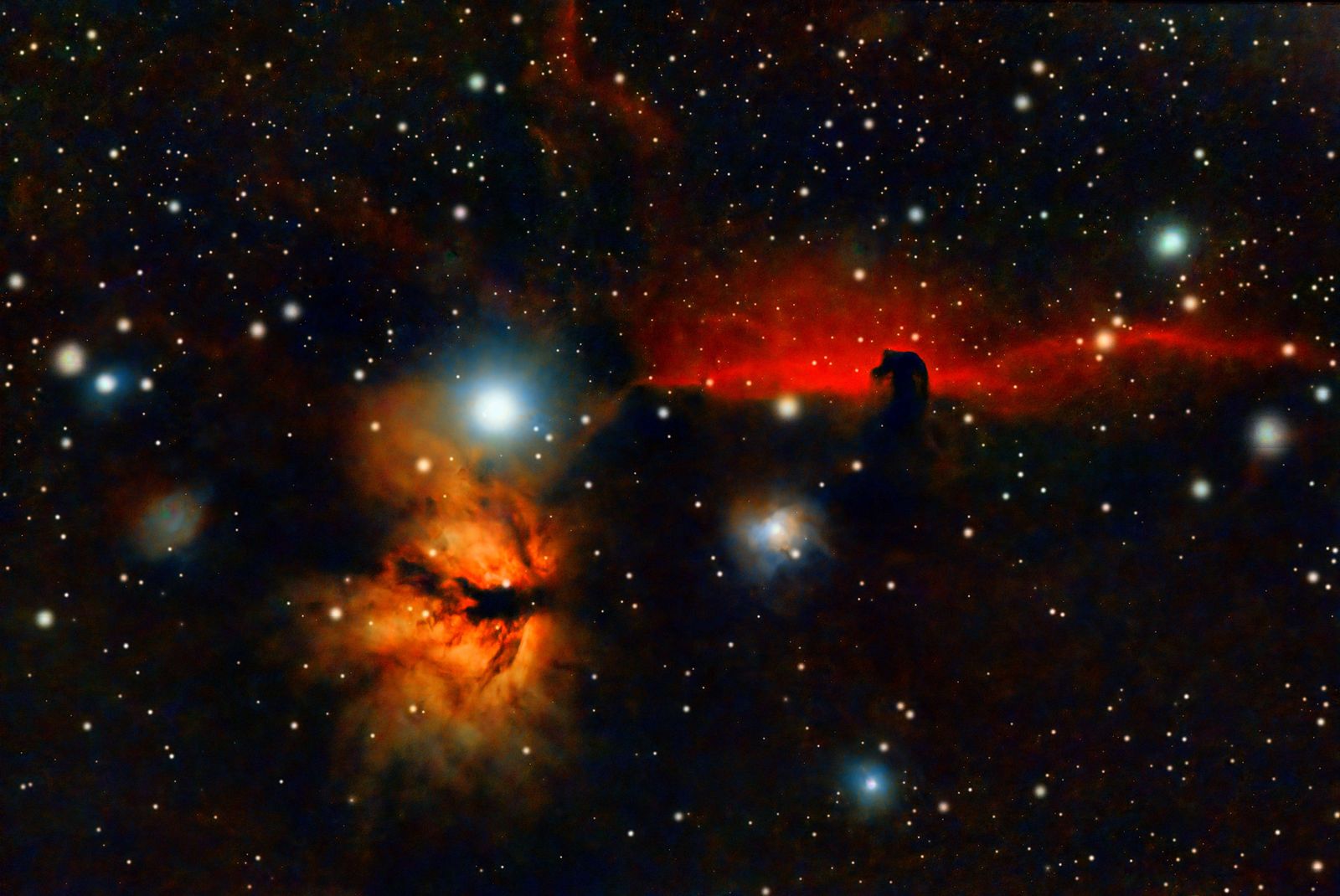Horse Head & Flame Nebula