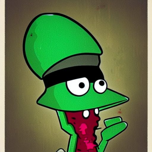 marvin the martian zombie
