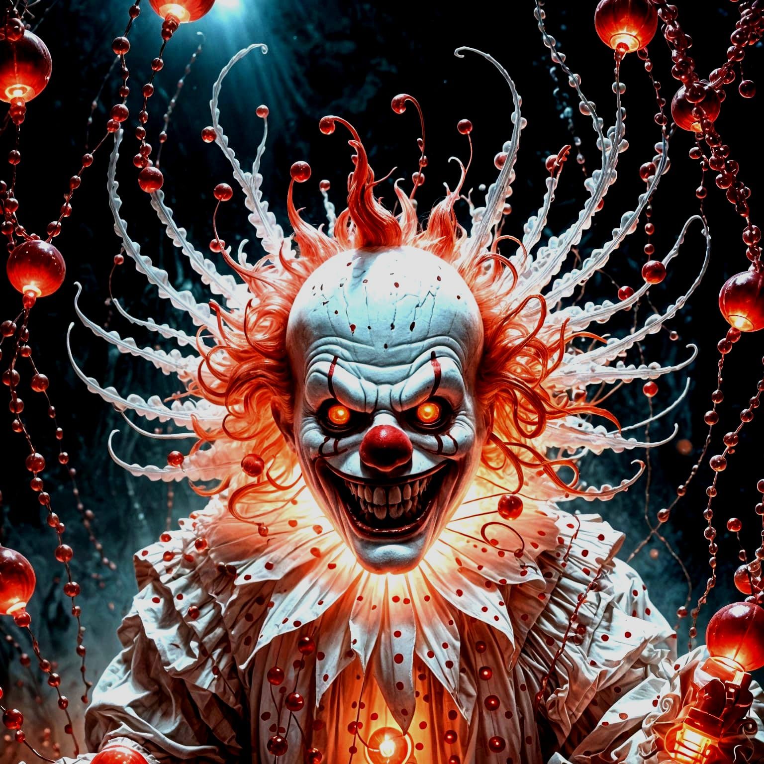 "IT" Clown from Steven King  by @Mian