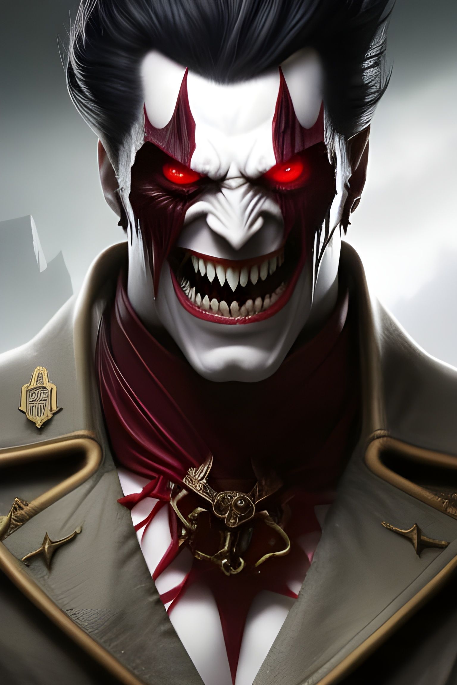 Handsome Vampire  by @Klaorman