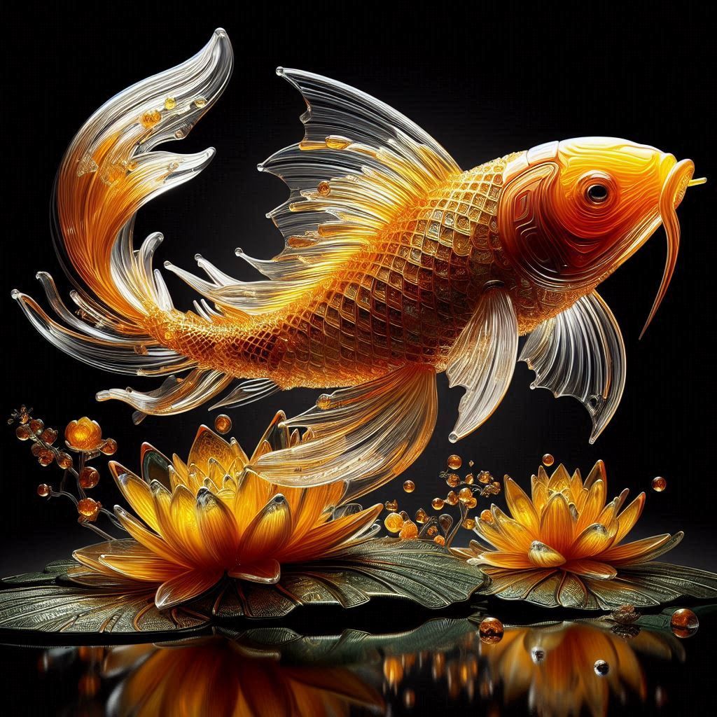 Crystal Koi  by @Punkmeister