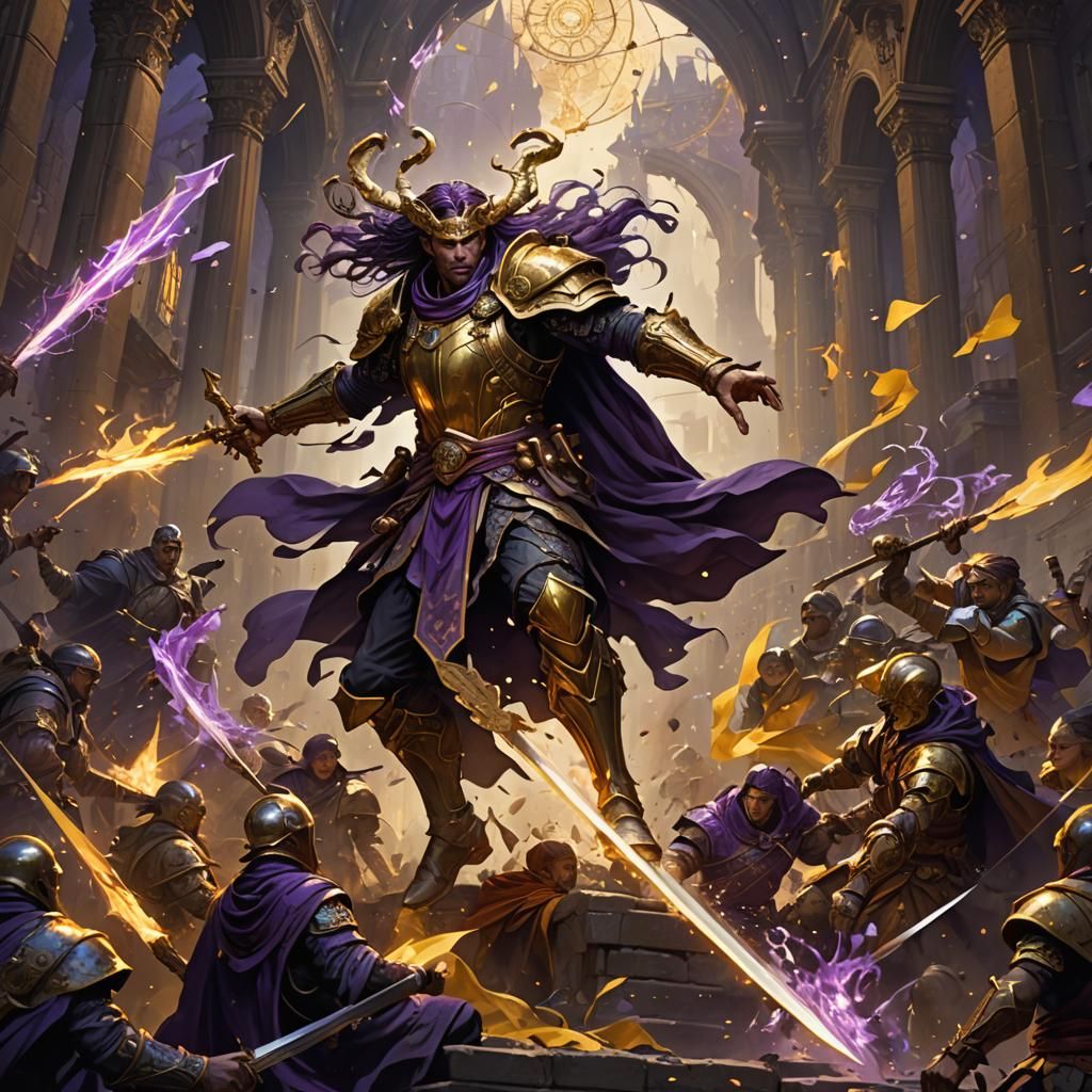 Epic Warrior Returns: Dark Fantasy Art