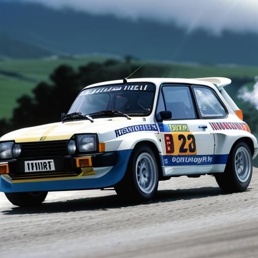 1981 Renault 5 turbo maxi works rally tour de corse