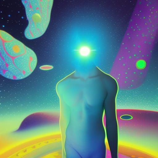 SealPunks 8k resolution holographic astral cosmic illustrati...