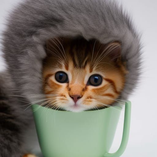 Looking good, feline better. AI Generated Artwork NightCafe Creator