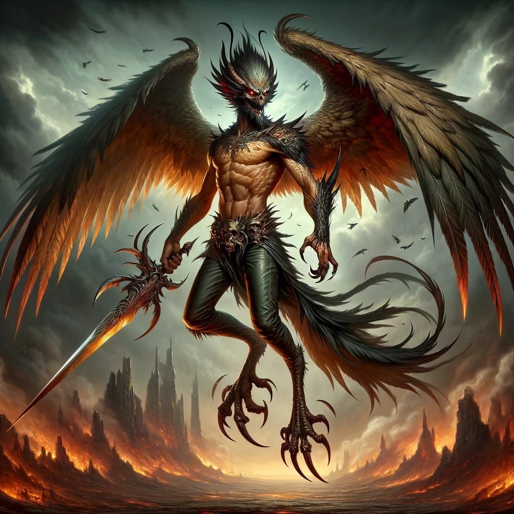 Demon Lord Pazuzu, Prince of the Lower Aerial Kingdoms