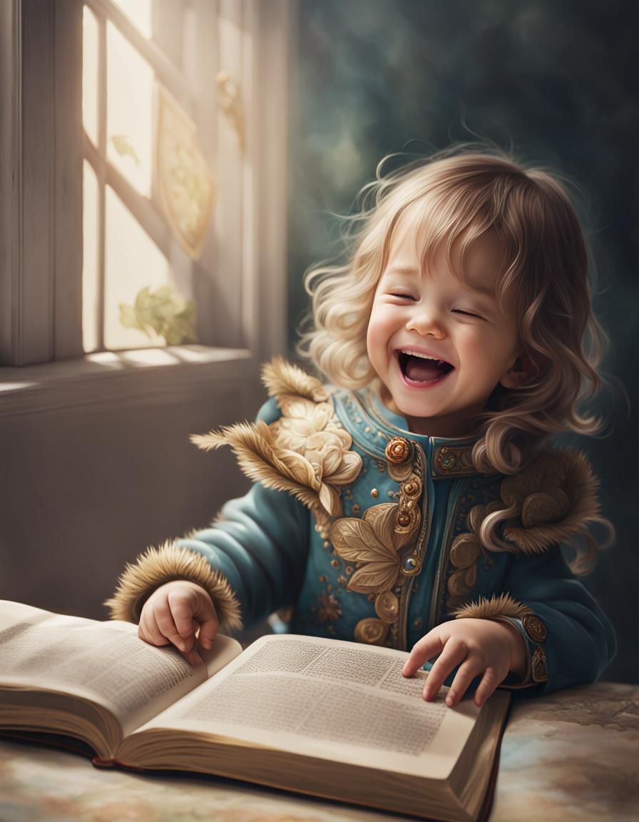 Laughing about funny stories   by @Lucy