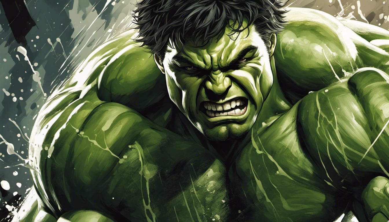 Hulk angry, Hulk smash - AI Generated Artwork - NightCafe Creator