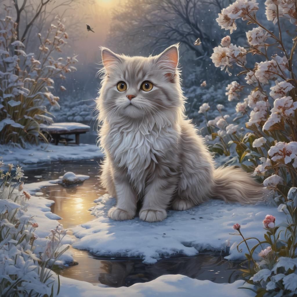 First snow  by @Gaby