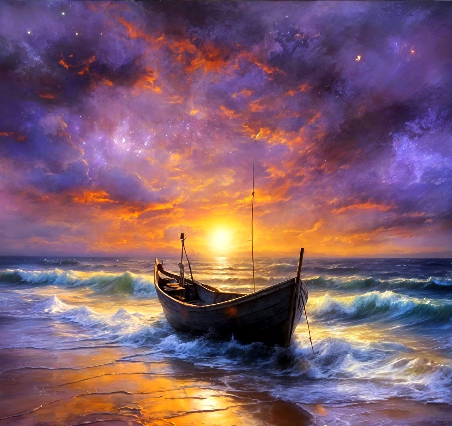 Fire in the sky (0)  by @Oceane