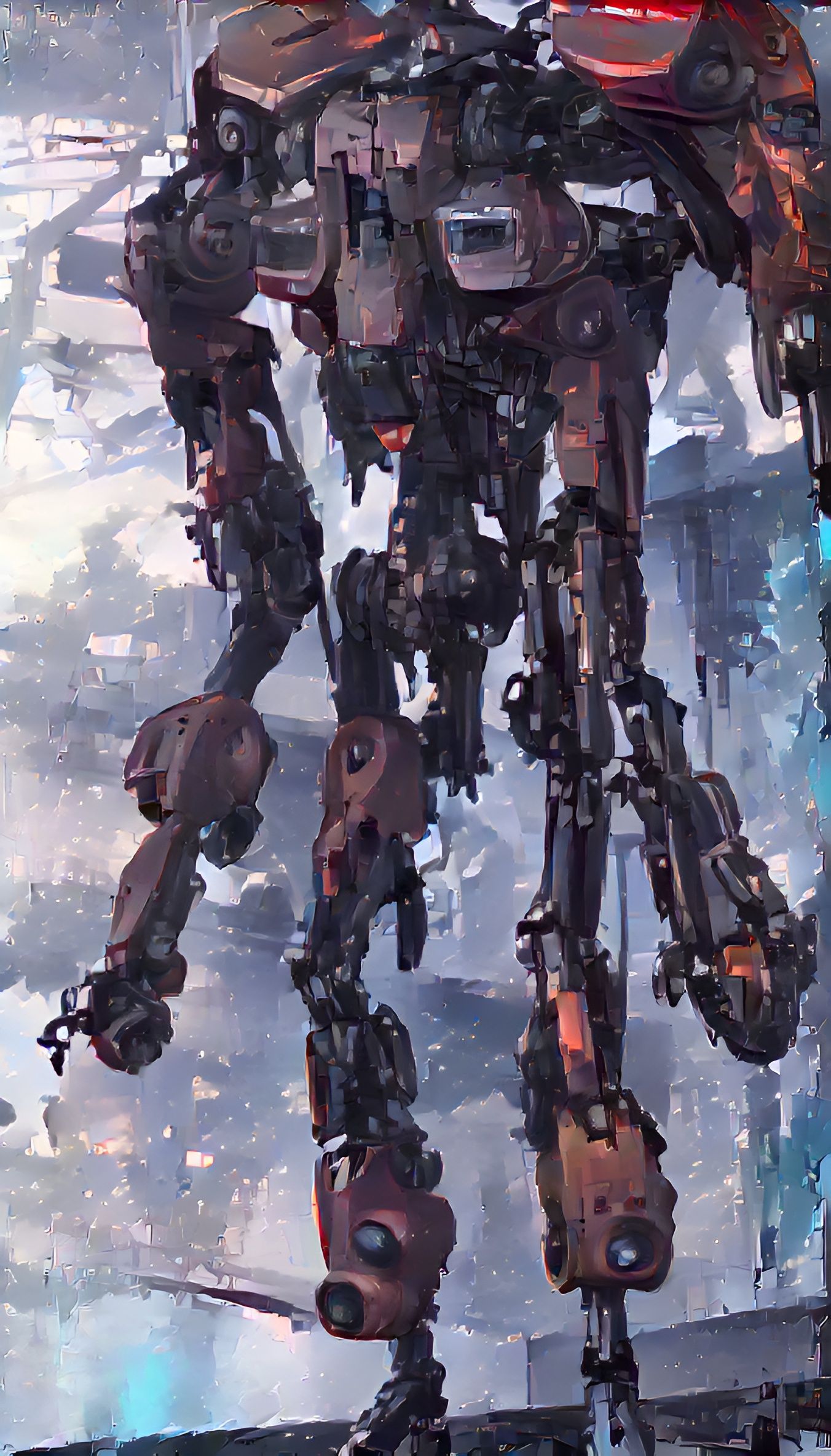 My Mech Got Into The Trash Compactor again