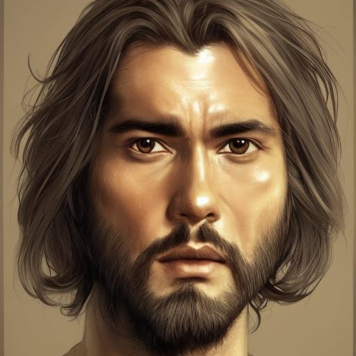 Majestic Portrait of Can Yaman by Rutkowski